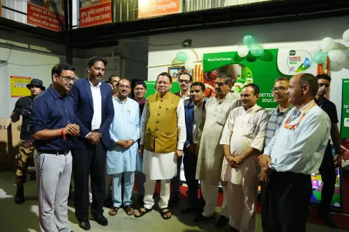 CM Dhami Hosts Reckitt and Vidya Bharati School Meet