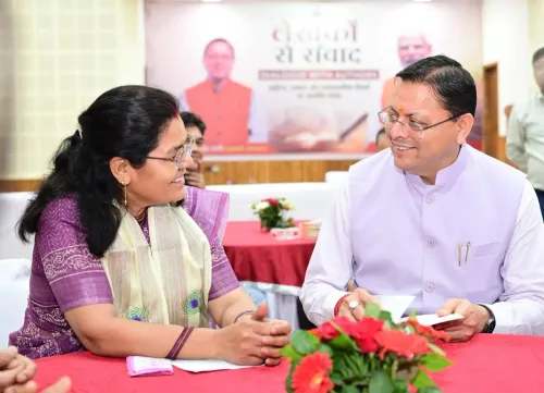 CM Dhami Hosts Writers' Dialogue at Mukhya Sevak Sadan