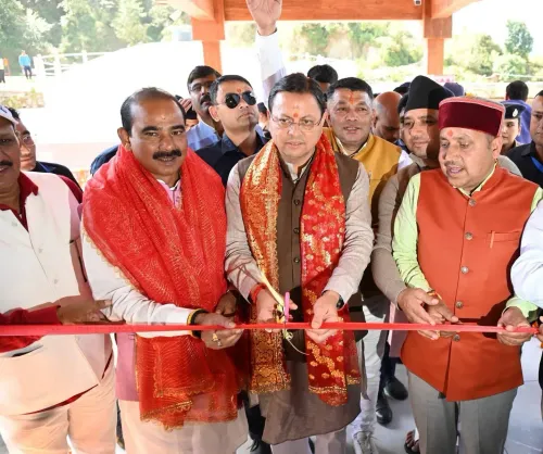 CM Dhami inaugurates Circuit House, 16 projects worth ₹96 cr in Champawat