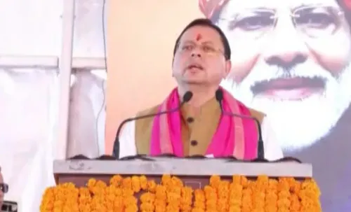 CM Dhami inaugurates gaushala, promises relief for farmers