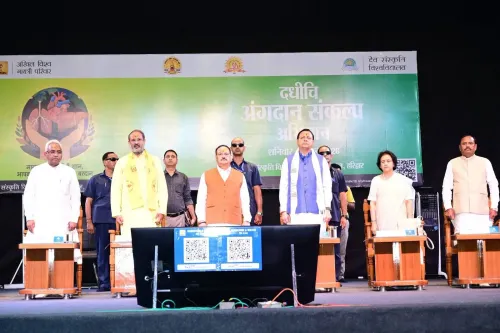 CM Dhami joins organ donation seminar in Haridwar with JP Nadda