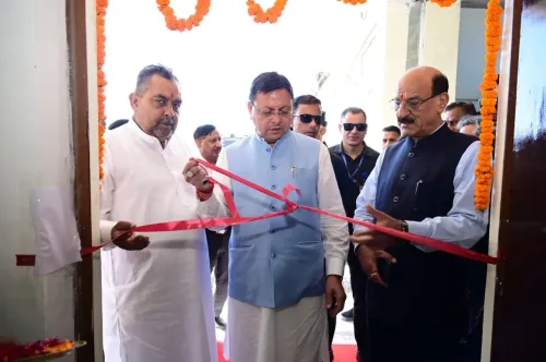 CM Dhami launches ₹20.55 cr projects at Selaqui medical varsity