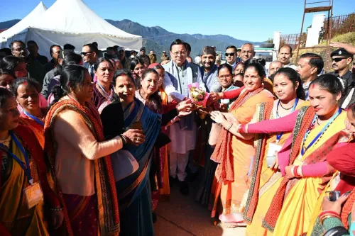 CM Dhami Launches ₹231.91 Cr Projects in Gairsain, Chamoli