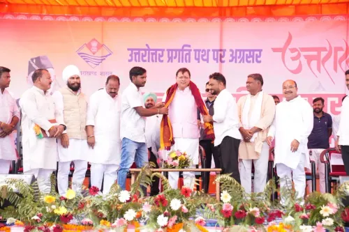 CM Dhami Launches Outreach Drive in Khatima, Inaugurates Didi Cafe