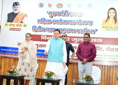 CM Dhami Launches Phase 2 of Ekal Mahila Swarozgar Yojana
