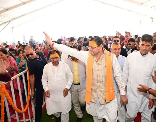 CM Dhami Launches Tree-Plantation Drive in Almora
