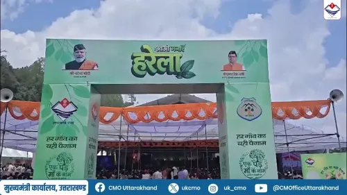 CM Dhami Leads 'Ek Ped Maa Ke Naam' Drive at Almora on Harela