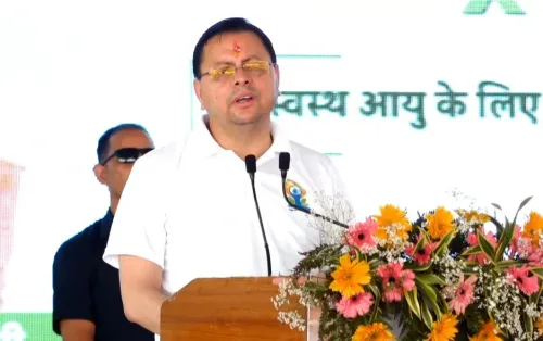 CM Dhami Marks International Yoga Day, Recalls Modi's 2014 UN Push