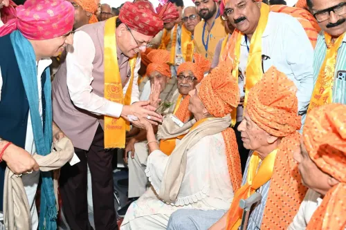 CM Dhami marks Partition Day, blames Congress for 1947 tragedy