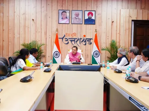 CM Dhami Meets Railway Board Chief on Uttarakhand Rail Push