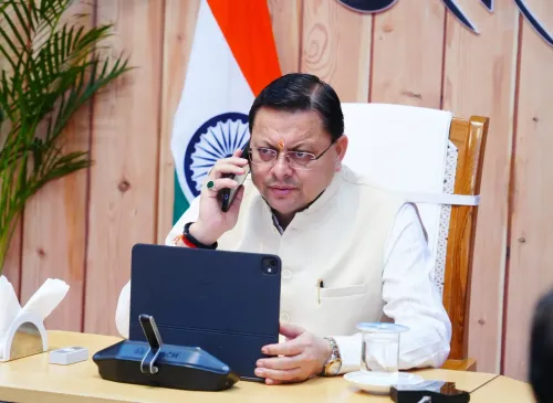 क्या सीएम धामी ने रुद्रप्रयाग के आपदा प्रभावित क्षेत्रों का हवाई सर्वेक्षण किया?