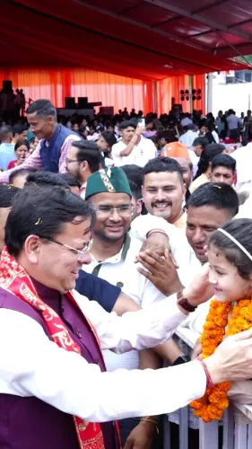 CM Dhami: People's trust is our greatest strength