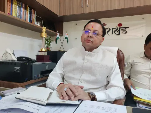 CM Dhami Reviews Monsoon Prep, Char Dham Security with DMs