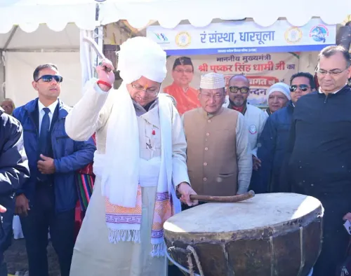 CM Dhami runs Adi Kailash ultramarathon, announces 100-mile Himalayan race