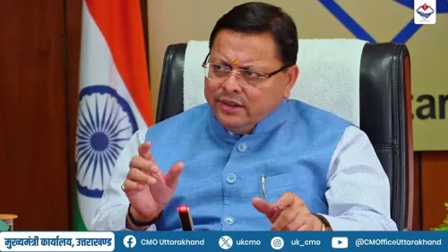 CM Dhami Showcases Niti Valley Ultra Run Under Vibrant Villages Plan