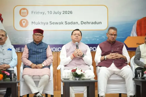 CM Dhami Signs CSR MOUs With Hyundai, Infosys, ONGC at Dehradun Dialogue