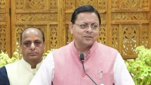 CM Dhami Targets Congress Over Corruption Legacy