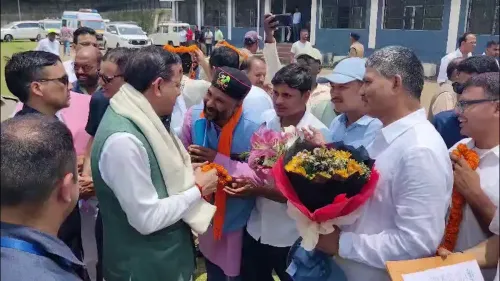 CM Dhami visits Gopeshwar, thanks Chamoli residents for warm welcome