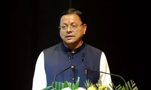 CM Dhami Welcomes BJP National Chief Nitin Naveen in Uttarakhand