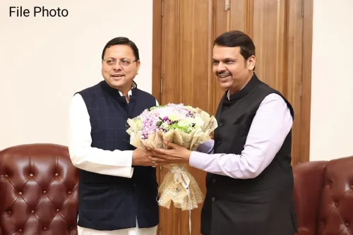 CM Dhami Wishes Maharashtra CM Fadnavis on Birthday