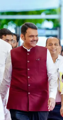 CM Fadnavis Arrives at Vidhan Bhavan for Monsoon Session 2026