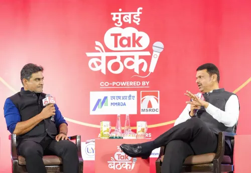 CM Fadnavis Attends Mumbai Tak Baithak on July 1