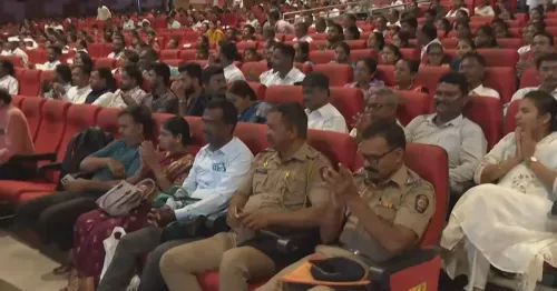 CM Fadnavis Attends Sarthi Felicitation for UPSC, MPSC Toppers in Pune