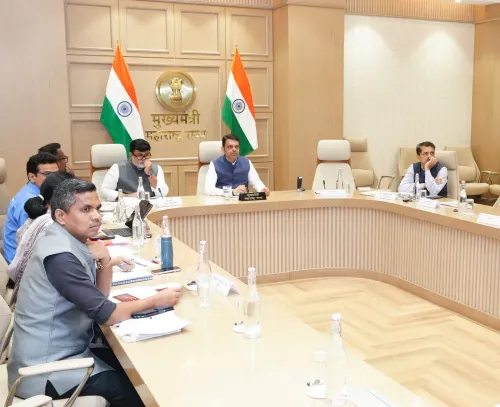 CM Fadnavis Chairs Industries Dept Review at Varsha