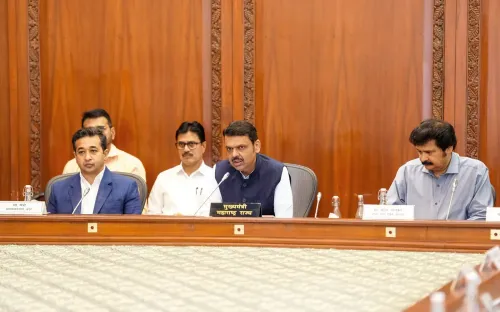 CM Fadnavis Chairs MahaSarathi Review at Sahyadri