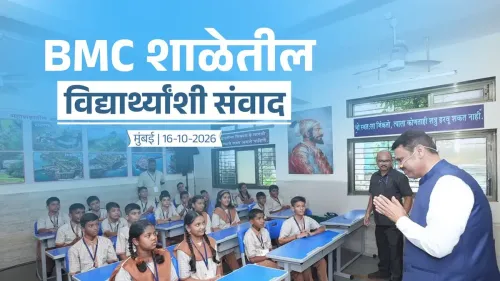 CM Fadnavis engages BMC students on civics and Ambedkar