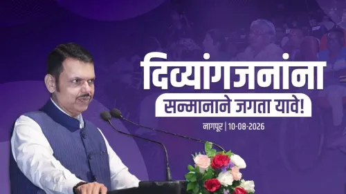 CM Fadnavis flags disability welfare push at Nagpur camp