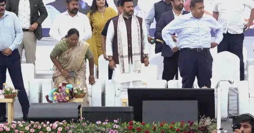 CM Fadnavis, Gadkari at Nagpur Airport Handover Ceremony