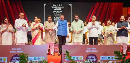 CM Fadnavis, Gadkari break ground on 3 Pune elevated highways