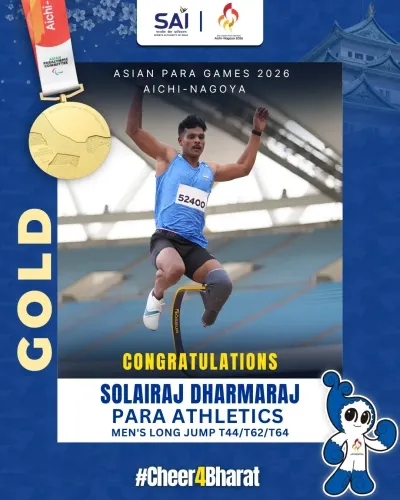 CM Fadnavis hails Dharmaraj Solairaj's Para Games gold