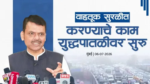 CM Fadnavis: Highway Traffic Restoration on War Footing Amid Mumbai Rains