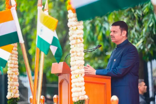 CM Fadnavis hoists flag, outlines Maharashtra's Viksit Bharat roadmap