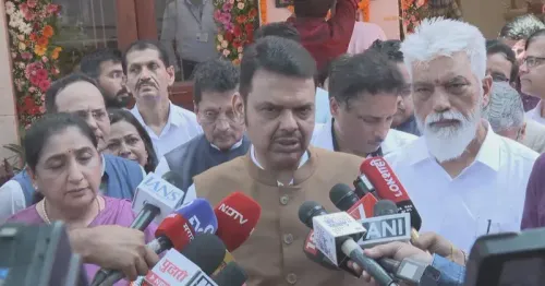 CM Fadnavis holds live media interaction in Mumbai