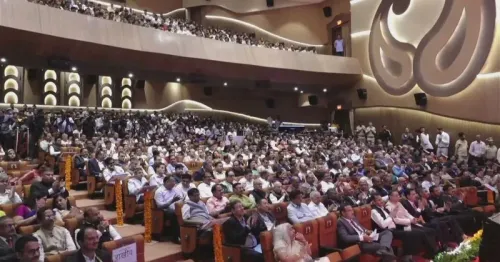 CM Fadnavis hosts GST Day 2026 ceremony in Mumbai