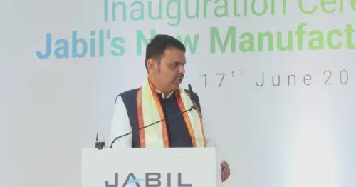 CM Fadnavis Inaugurates Jabil's New Manufacturing Facility in Maharashtra