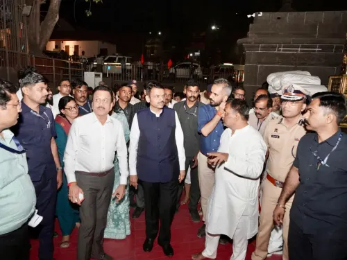 CM Fadnavis inspects Nashik Kumbh 2027 flag-hoisting prep