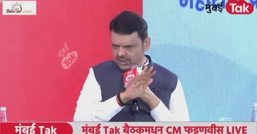 CM Fadnavis joins Mumbai Tak Baithak live session