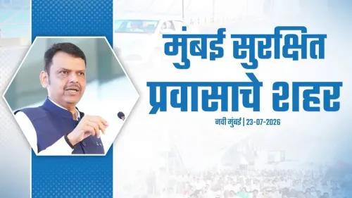 CM Fadnavis launches Bharat Taxi app service in Navi Mumbai