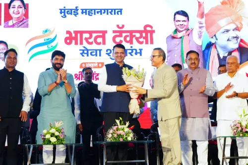 CM Fadnavis launches Bharat Taxi in Mumbai metro region
