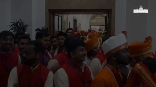 CM Fadnavis: Maharashtra folk art shines at Rashtrapati Bhavan