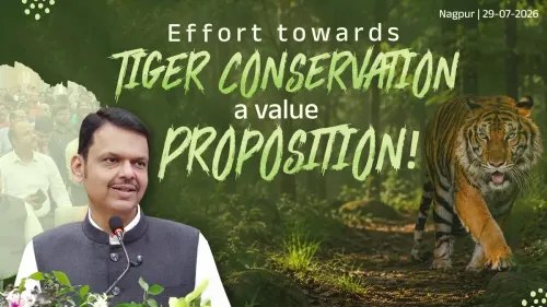 CM Fadnavis Marks International Tiger Day in Nagpur