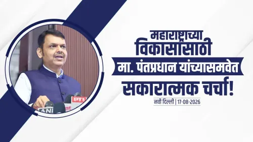 CM Fadnavis meets PM Modi, briefs him on key Maharashtra projects