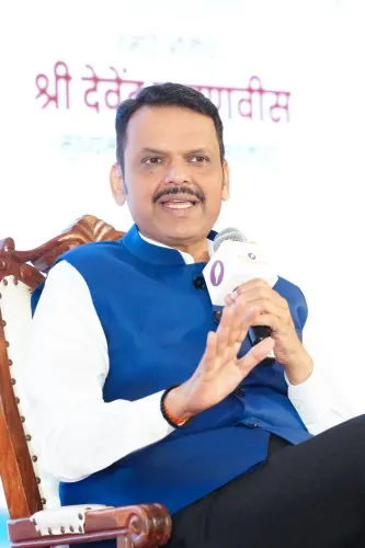 CM Fadnavis speaks at Panchjanya Sushasan Samvad Mumbai