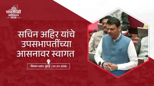 CM Fadnavis Welcomes Sachin Ahir as Council Deputy Chair