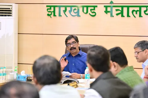 CM Hemant Soren Reviews Jharkhand Forest Dept Progress