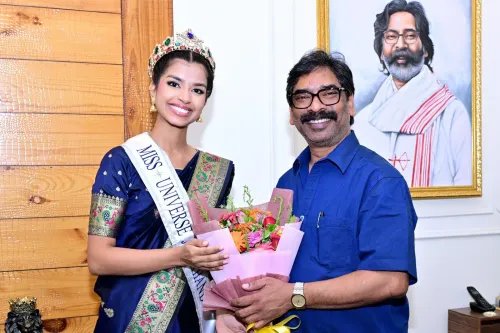 CM Hemant Soren Wishes Deepali Riya for Miss Universe India 2026
